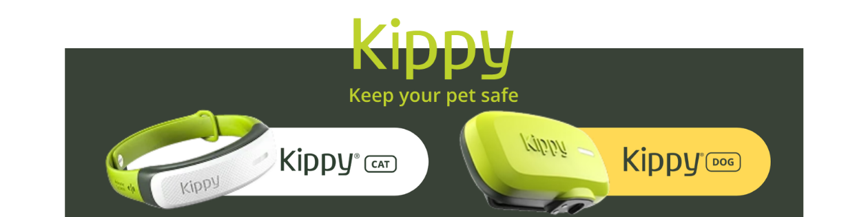 Kippy GPS Tracker für Hund und Katze