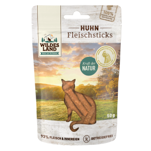 Wildes Land - Feline PUR Snack Sticks Huhn