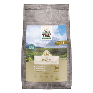 Wildes Land - Canine Adult Soft Huhn mit Reis