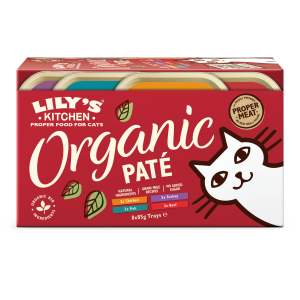 Lily's Kitchen Feline Adult Organic Pat&eacute; Multipack Schalen