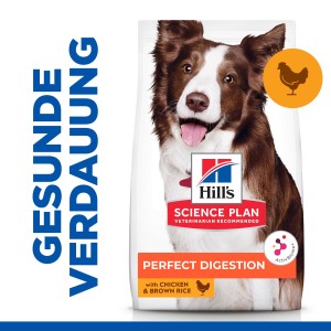 Science Plan - Canine Adult Perfect Digestion Medium Huhn und brauner Reis