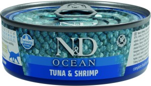 Farmina - N&D Ocean Feline Adult Thunfisch & Garnelen Dose