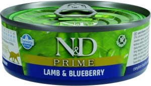 Farmina - N&D Prime Feline Adult Agneau & Myrtille Bo&icirc;te