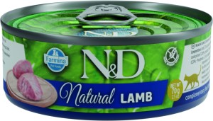 Farmina - N&D Natural Feline Adult Lamm Dose