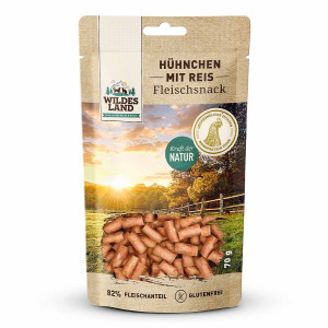 Wildes Land - Feline Snack Huhn mit Reis