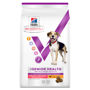 Vet Essentials - Multi-Benefit + Senior Health Mature - Canine Adult 7+ Medium & Large Breed Huhn