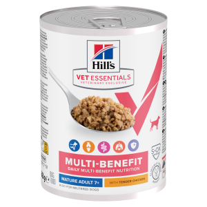 Vet Essentials - Multi-Benefit - Canine Mature Adult Huhn & Gem&uuml;se Dose