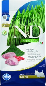 Farmina - N&D Spirulina Canine Adult Mini Lamm & Wolfsbeere