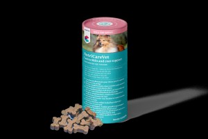 NutriCareVet Skin & coat support soft chew Chien