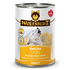 Wolfsblut - VetLine Canine Skin & Coat Poisson blanc Bo&icirc;te