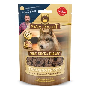 Wolfsblut - Wild Duck Canine Adult Training Treats Ente & Truthahn