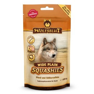 Wolfsblut - Wide Plain Snack Squashies Canine Adult Pferd mit S&uuml;sskartoffeln