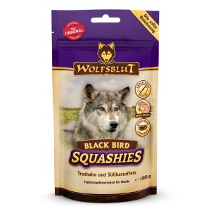 Wolfsblut - Black Bird Snack Squashies Canine Adult Truthahn mit S&uuml;sskartoffeln