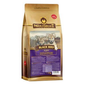 Wolfsblut - Black Bird Puppy Truthahn mit S&uuml;sskartoffeln