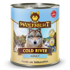 Wolfsblut - Cold River Canine Adult Forelle mit S&uuml;sskartoffeln Dose