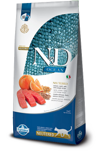 Farmina - N&D Ocean Feline Adult Neutered Lachs, Dinkel, Hafer & Orange