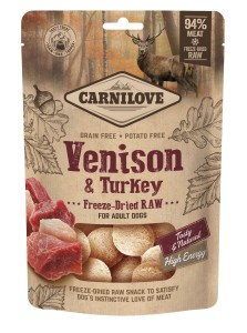 Carnilove Dog - Freeze-Dried Snacks - Hirsch & Truthahn