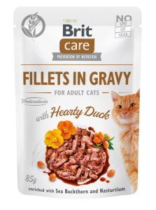 Brit Care Cat - Fillets in Gravy with Hearty Duck