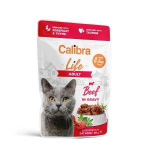 Calibra Life - Feline Adult Rind in Sauce Beutel