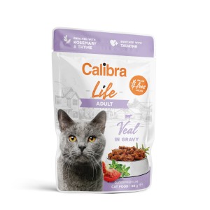 Calibra Life - Feline Adult Kalb in Sauce Beutel