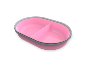 SureFeed Geteilte Schalen pink 2er Set