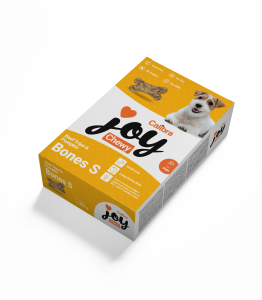 Calibra - Joy Snacks - Chewy Rinderkutteln & K&uuml;rbis Knochen "S"