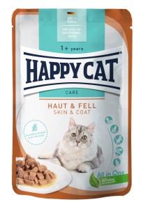 Happy Cat - Care Adult Meat in Sauce Haut & Fell Beutel