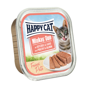Happy Cat - Minkas Duo Adult Gefl&uuml;gel & Lachs Schalen