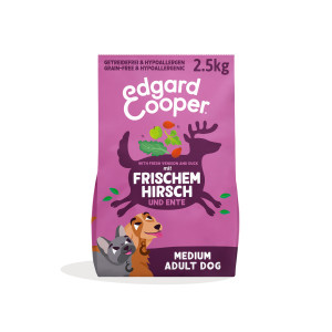 Edgard & Cooper - Canine Adult Medium/ Large Frischer Hirsch & Ente