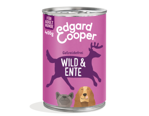 Edgard & Cooper - Canine Adult Wild + Ente mit Rote Bete Dosen