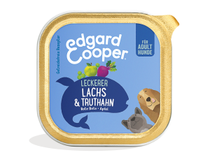 Edgard & Cooper - Canine Adult Lachs + Truthahn mit Rote Bete Schalen