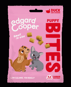 Edgard & Cooper - Canine Puppy Bites Canard und Poulet Small