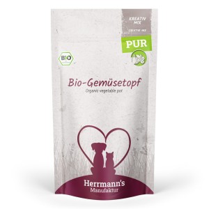 Herrmann's Manufaktur - Kreativ Mix - Canine/Feline Adult Bio Gem&uuml;setopf