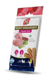 Farmina - N&D Quinoa Canine Dental Treat Weight Management Lamm Mini