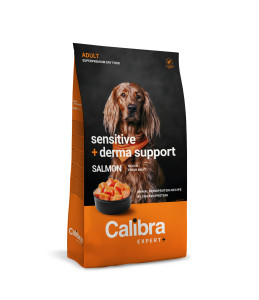 Calibra Expert+ - Canine Adult Sensitive + Derma support Lachs