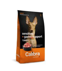 Calibra Expert+ - Canine Adult Sensitive + Gastro support Truthahn