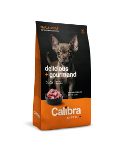 Calibra Expert+ - Canine Adult Small Delicious + Gourmand Ente