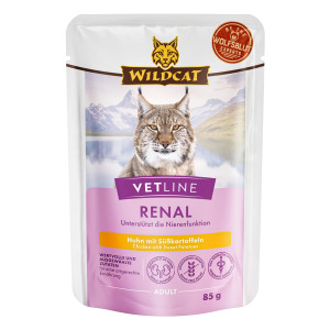 Wildcat - VetLine Feline Adult Renal Huhn Beutel