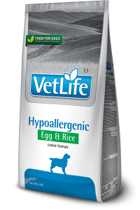 Farmina - Vet Life Canine Adult Hypoallergenic Ei & Reis