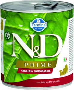 Farmina - N&D Prime Puppy Grain Free Poulet & Grenade Bo&icirc;te