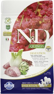 Farmina - N&D Quinoa Canine Adult Digestion All Sizes Agneau & Fenouil