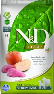 Farmina - N&D Prime Canine Adult Medium/Maxi Grain Free Sanglier & Pommes