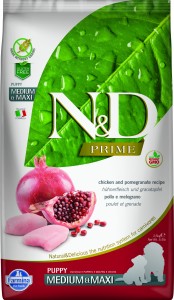 Farmina - N&D Prime Puppy Medium/Maxi Grain Free Poulet & Grenade