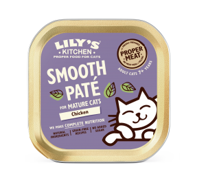 Lily's Kitchen Feline Senior Huhn Pat&eacute; Schalen